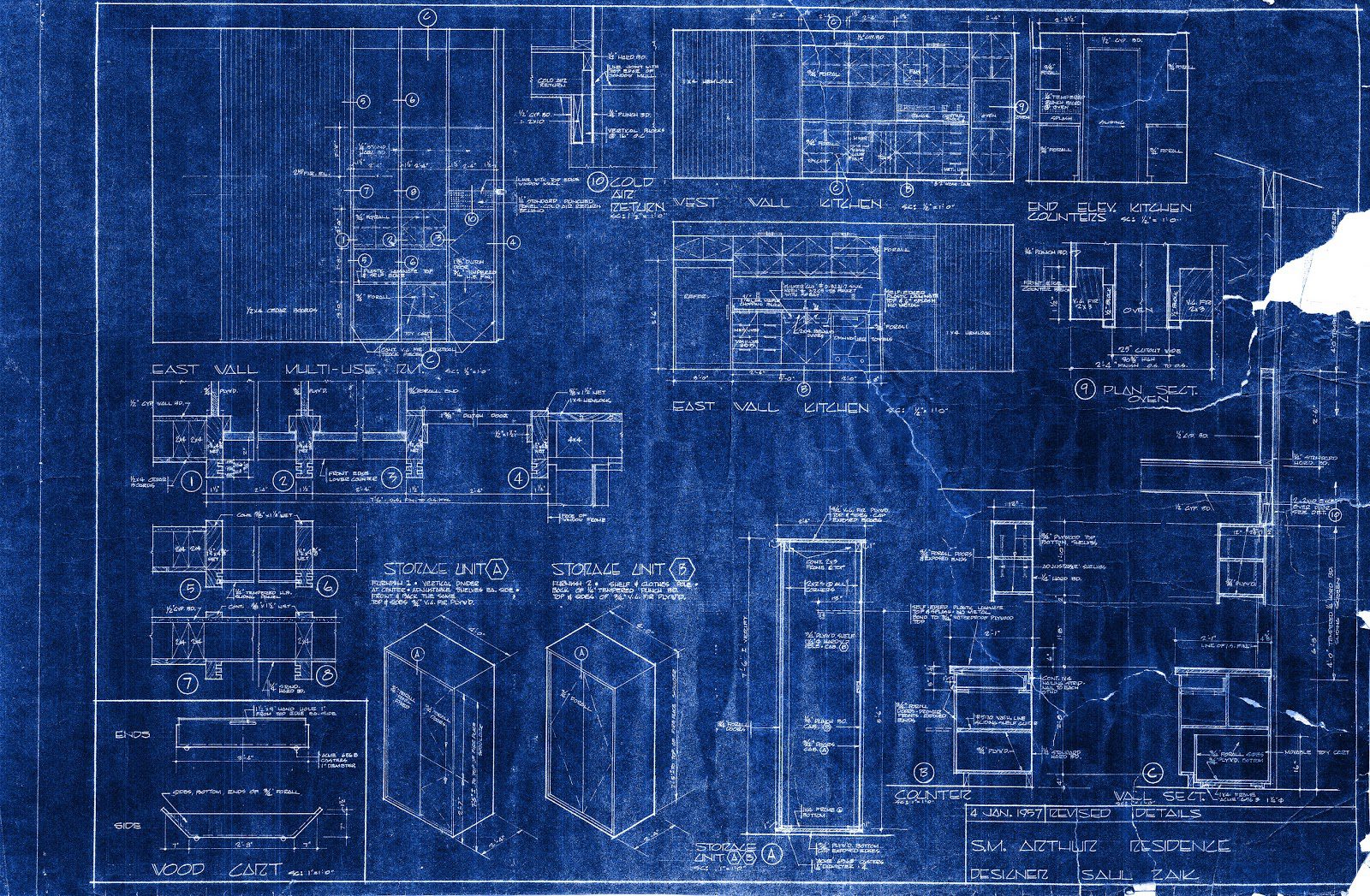 7840 blueprint (detail)