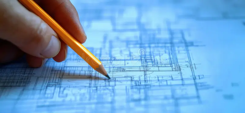architectural-blueprint-drawing-hand-holding-pencil-design-planning-architectural-blueprint-drawing-hand-holding-373841635